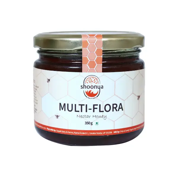 Pure Nectar Multi-Flora Honey - 350 gm