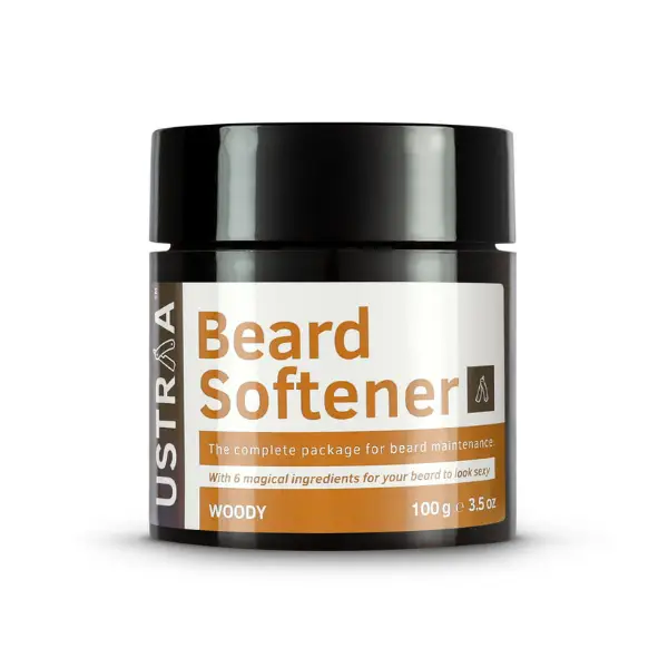 Beard Softener Woody for Beard Care, 100g