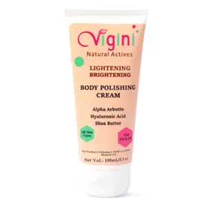 Vigini Natural Skin Whitening Lightening Brightening Underarms Elbow Knee Body Polishing Gel Cream available on Herbkart