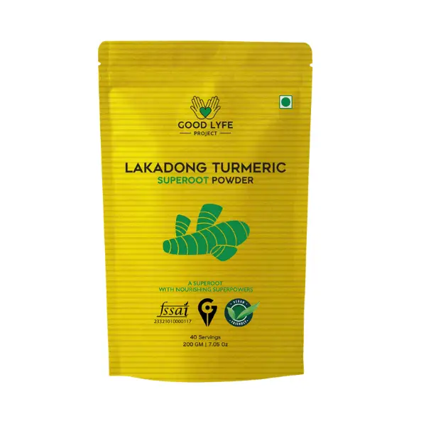 100% Organic Lakadong Turmeric Powder, 200 gm, Haldi Powder Immunity Booster