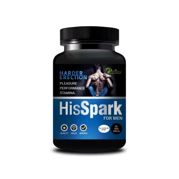 Riffway His Spark Sexual Capsules For Helps To Increase 8" Inches Your Organ Size, 15 Capsules available on Herbkart