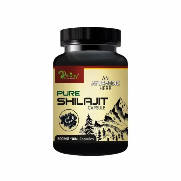 Riffway Pure Shilajit Herbal Capsules 30 Capsules available on Herbkart