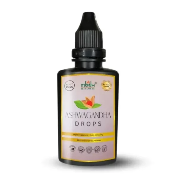 MBDH Wellness Ashwagandha Drop , 25ml available on Herbkart