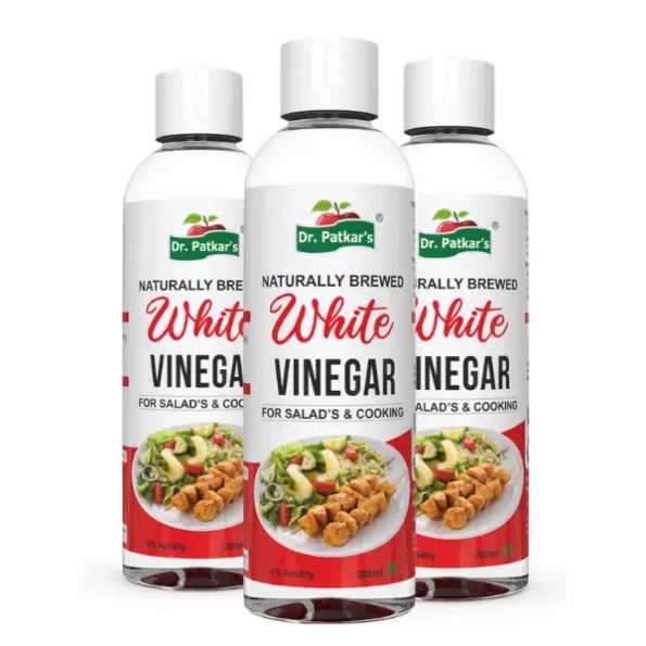 White Vinegar 200 ml, Pack of 3