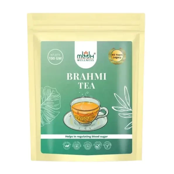 MBDH Wellness Brahmi Tea , 100gm available on Herbkart