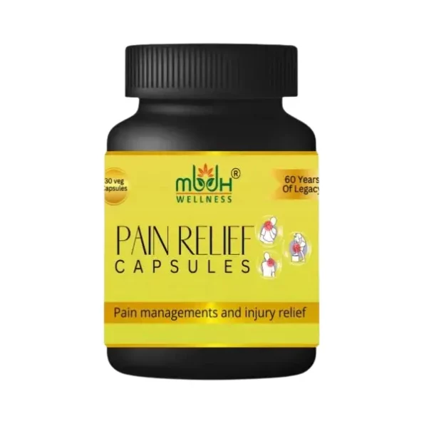 MBDH Wellness Pain Relief Capsule , 30 Capsules, PAI-REL-CAP-30C-1.webp, PAI REL CAP 30C 1