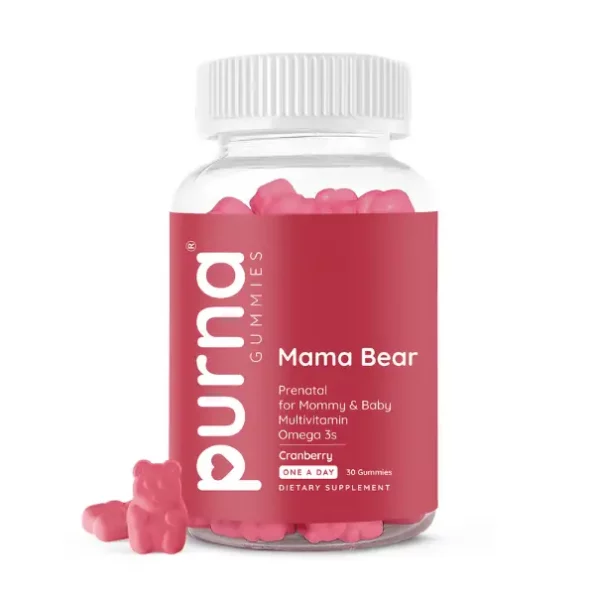 Purna Gummies Prenatal Cranberry Flavor Gummies for Pregnancy with Vitamin K2, 30 Day Pack, PURNAPRENATAL_CRANBERRY-1.webp, PURNAPRENATAL CRANBERRY 1