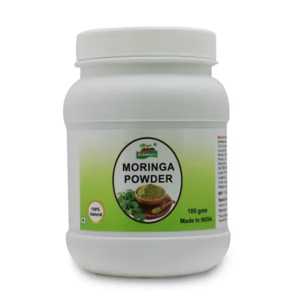 Dr. Patkar's Moringa Powder 100gm, DRPMOPO100G-1.webp, DRPMOPO100G 1