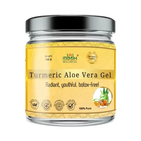 MBDH Wellness Turmeric Aloe Vera Gel , 100gm available on Herbkart