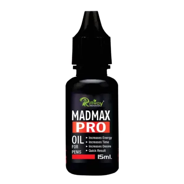 Riffway Mad Max Ayurvedic Oil For Premature Ejaculation, 15 ml, riff-Madmaxoil-1.webp, riff Madmaxoil 1