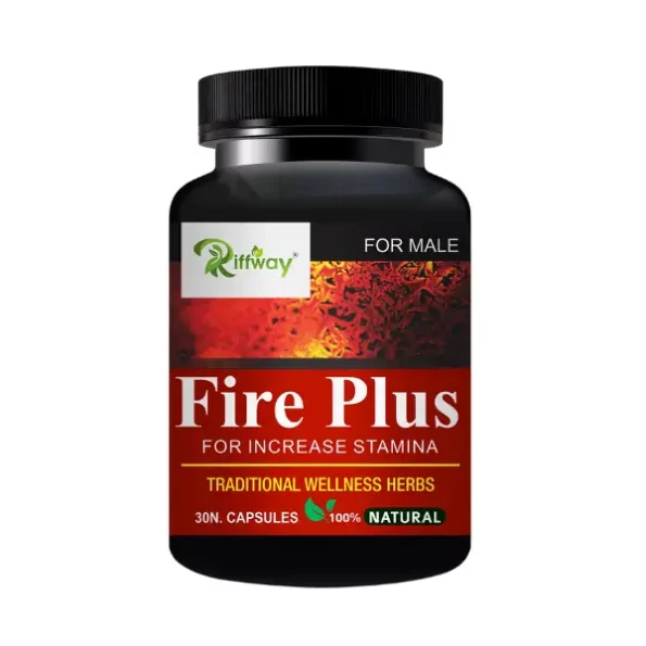 Riffway Fire Plus Herbal Capsules For Reduce Weakness in male organ, 60 Capsules available on Herbkart