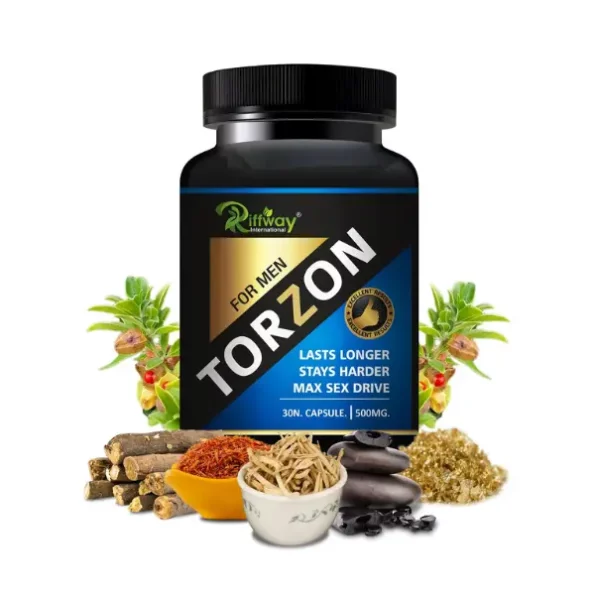 Riffway Torzon Sexual Capsules For Increases Sexual Sensation , Boost Your Sexual Stamina, 30 Capsules available on Herbkart