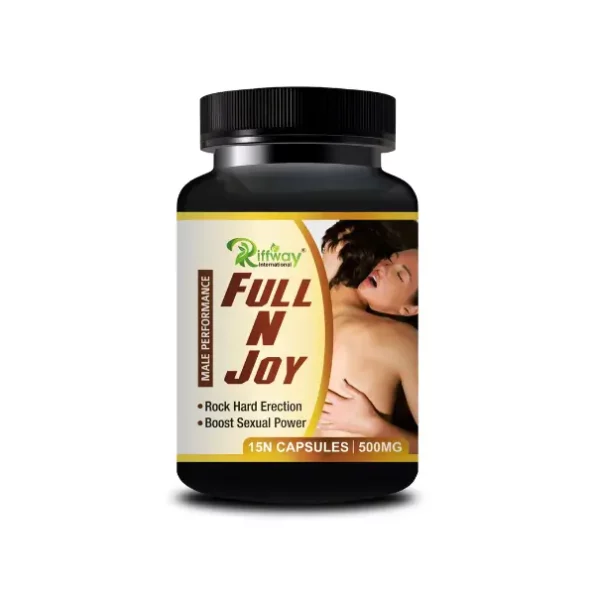 Riffway Full N Joy Sexual Capsules For Helps To Increase Sexual Power Of Men & Women, 15 Capsules available on Herbkart