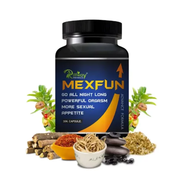 Riffway Mex Fun Capsules For Helps To Improve Satisfaction With Your Partner, 30 Capsules available on Herbkart