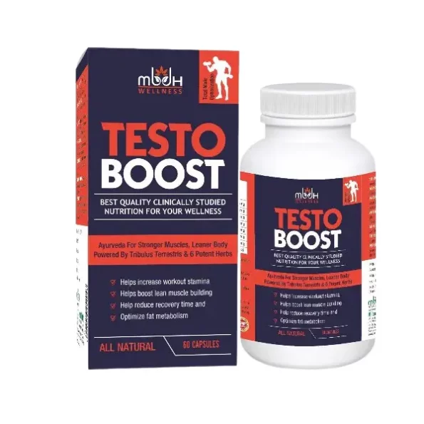 MBDH Wellness Testoboost Capsule , 60 Capsules available on Herbkart