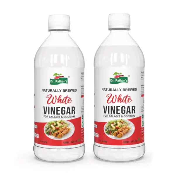 White Vinegar 500 ml, Pack of 2