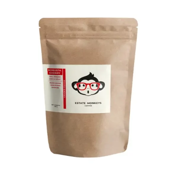 Estate Monkeys Robusta Cherry, Graded Coffee, 200g Pack, ESMRC200-1-1.webp, ESMRC200 1 1