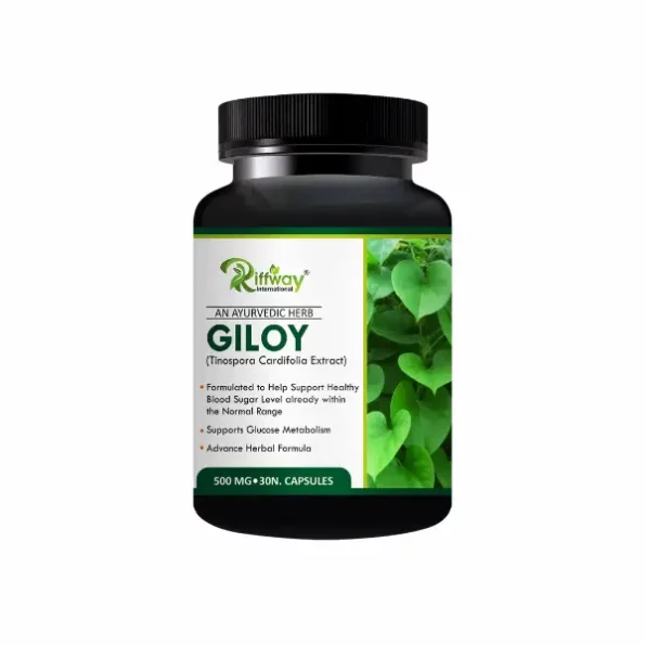 Riffway Giloy Herbal Capsules, Immunity Booster 30 Capsules, Giloy30Capsules-1.webp, Giloy30Capsules 1