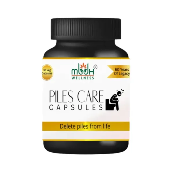 MBDH Wellness Piles Care Capsule , 30 Capsules available on Herbkart