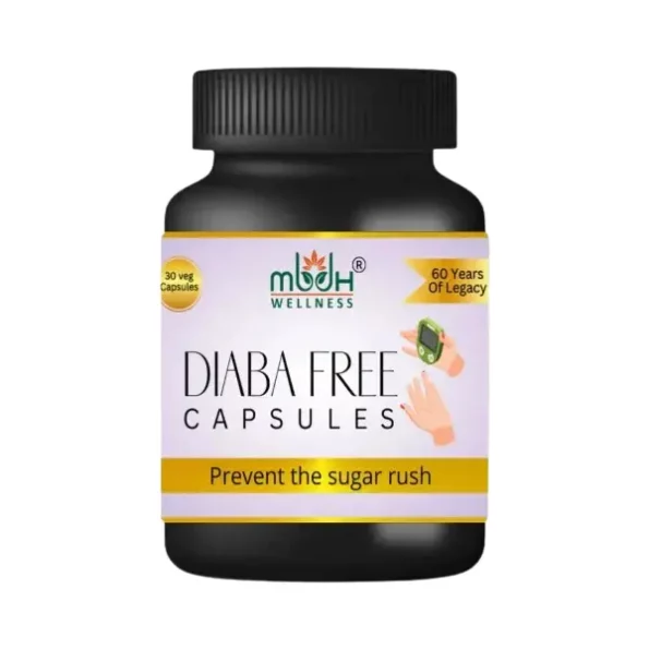 MBDH Wellness Diaba Free Capsule , 30 Capsules available on Herbkart