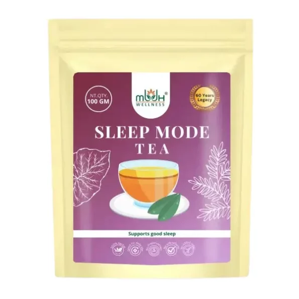 MBDH Wellness Sleep Mode Tea , 100gm available on Herbkart