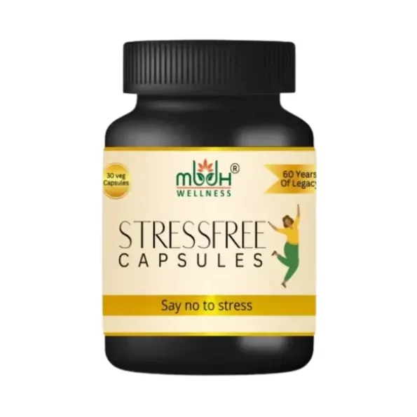 MBDH Wellness Stress Free Capsule , 30 Capsules available on Herbkart