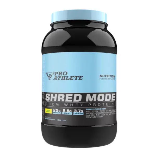 Shred Mode 100% Whey Protein Isolate & Concentrate Protein Blend, Hapus Mango 2.2Lbs/ 1Kg