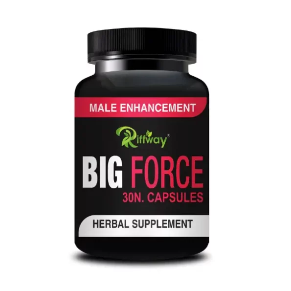 Riffway Big Force Herbal Capsules For Helps To Improve Sexual Wellness, 60 Capsules, riff-Bigforce30capsules-1.webp, riff Bigforce30capsules 1