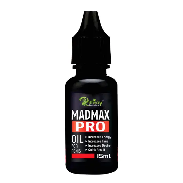 Riffway Mad Max Ayurvedic Oil For Premature Ejaculation 15 ml