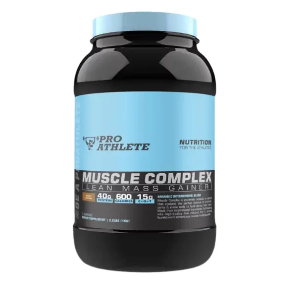 Muscle Complex : Lean Mass Gainer, Whey Protein Blend + Casein Protein + Mass Gainer, Cold Coffee, 6.6 LBS