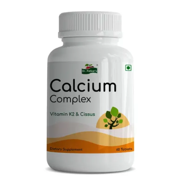 Dr. Patkar's Calcium Complex 60 Tablets, DRPCACO60T-1.webp, DRPCACO60T 1