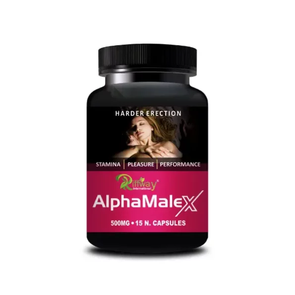 Riffway Alpha Male X Sexual Capsules For Men, 15 Capsules available on Herbkart