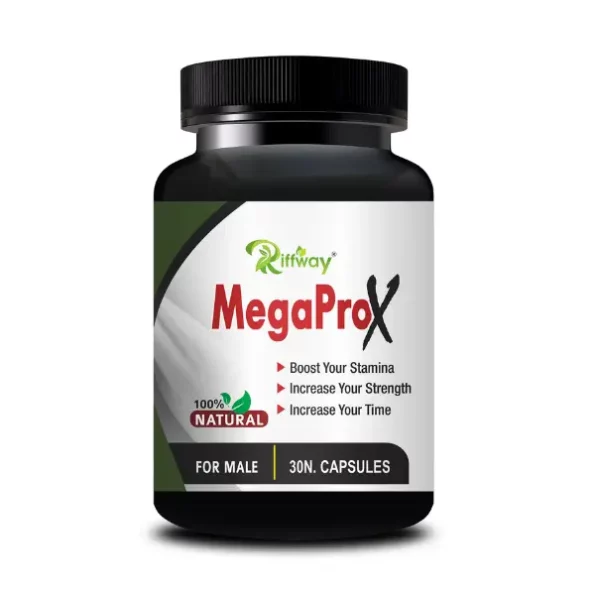 Riffway Mega Prox Herbal Capsules For Boost Energy or Stamina, 60 Capsules, riff-Megaprox30capsules-1.webp, riff Megaprox30capsules 1