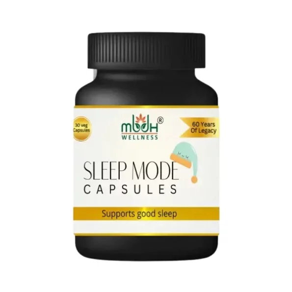 MBDH Wellness Sleep Mode Capsule , 30 Capsules available on Herbkart