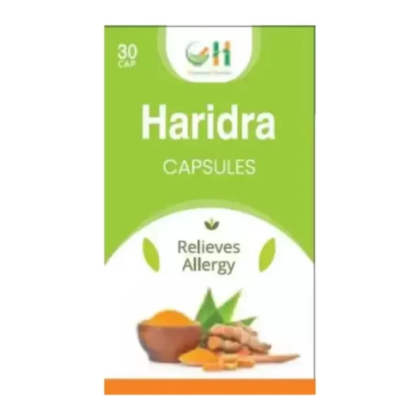 Garveish Herbals Haridra Capsule, 30 Capsule available on Herbkart