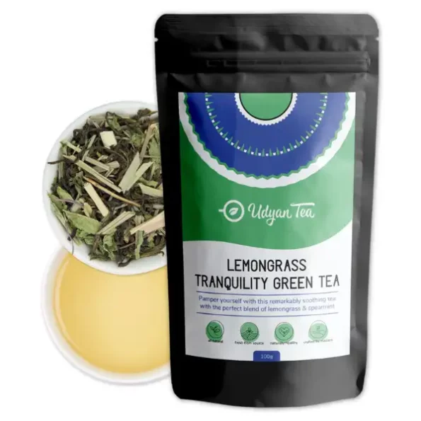 Lemongrass Tranquility Green Tea , 100 g
