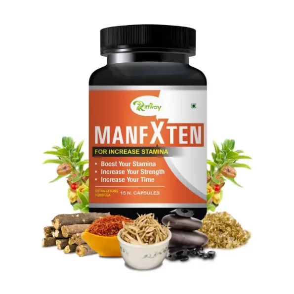 Riffway ManFXTen Sexual Capsules, 15 Capsules available on Herbkart