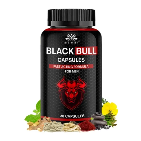 Intimify Black Bull Capsules, 30 capsules available on Herbkart