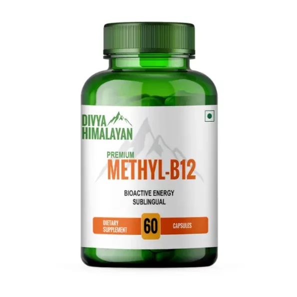 Divya Himalayan Methylcobalamin Vitamin B12 1000mcg, DHMETHYL60-1.webp, DHMETHYL60 1