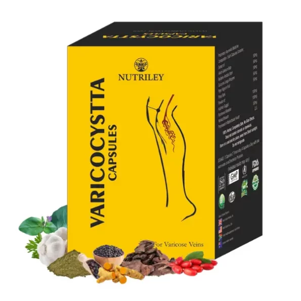 Nutriley Varicocystta Capsules, 50 capsules available on Herbkart