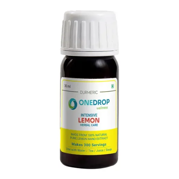 Onedrop Wellness Lemon Oil Extract Concentrate Drops 30 ml, 300 Servings, ODWD-Lemon_30ml-1.webp, ODWD Lemon 30ml 1