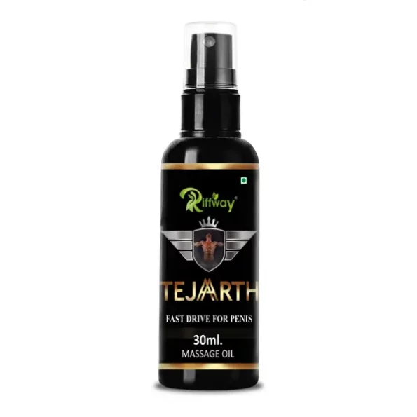 Riffway Tejaarth Sexual Spray Oil, 30 ML available on Herbkart