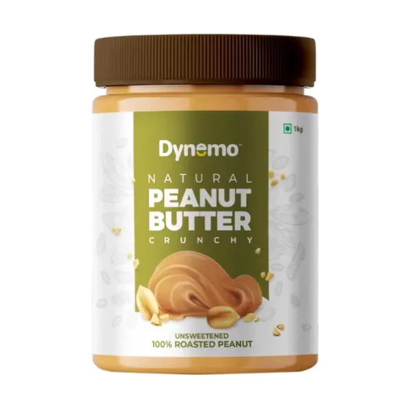Natural Crunchy Peanut Butter, 1Kg