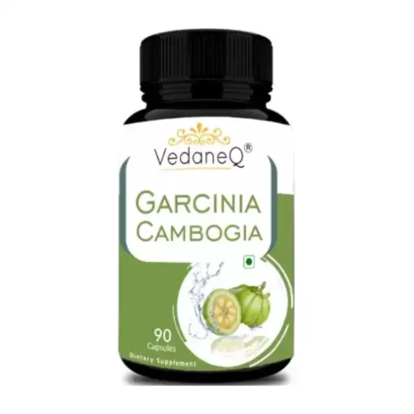 VedaneQ Garcinia Cambogia For Weight Loss Capsules Supplement 800mg 90 Veg Capsules, VedaneQved_garciia-1.webp, VedaneQved garciia 1