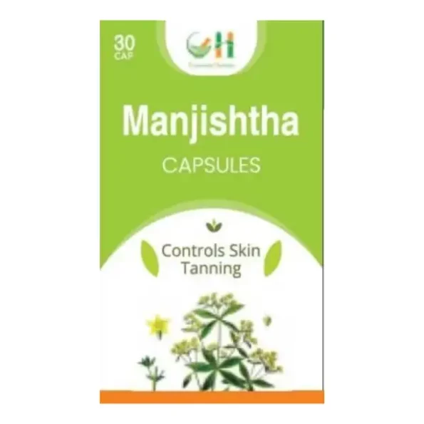 Garveish Herbals Manjishtha Capsule, 30 Capsule, GarveishHerbals032-1.webp, GarveishHerbals032 1