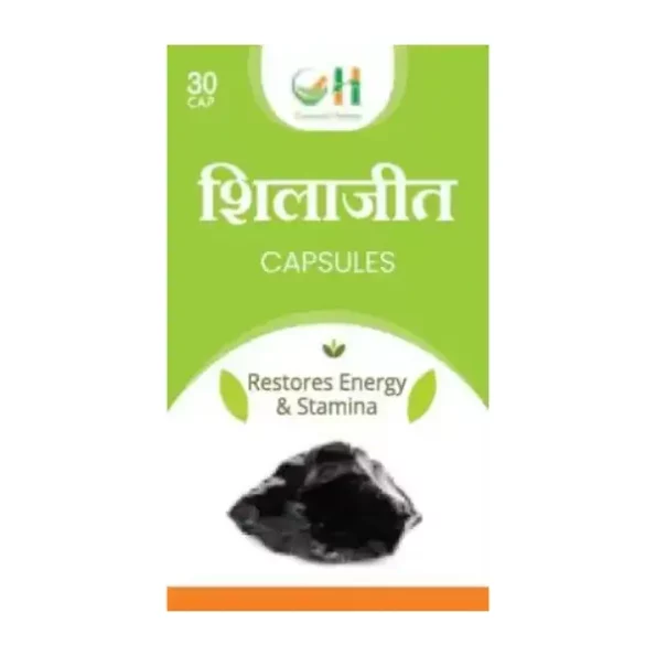 Garveish Herbals Shilajit Capsule, 30 Capsule available on Herbkart