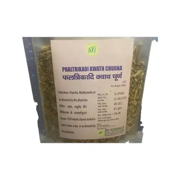 SN Herbals Phaltrikadi Kwath Churna, 100 Gm available on Herbkart