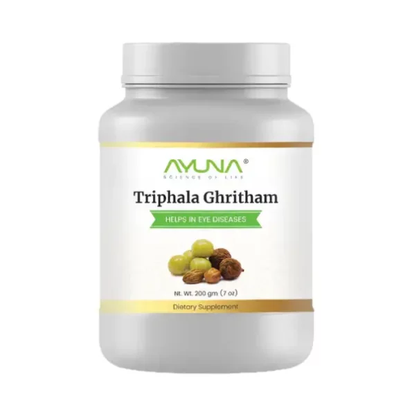 Ayuna Triphala Ghritam, 200 gm, Ayuna010-1.webp, Ayuna010 1