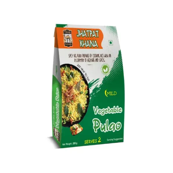 The Thar Food Jhatpat Khana Vegetable Pulao 200 gm, TTF-VP-200-1.webp, TTF VP 200 1