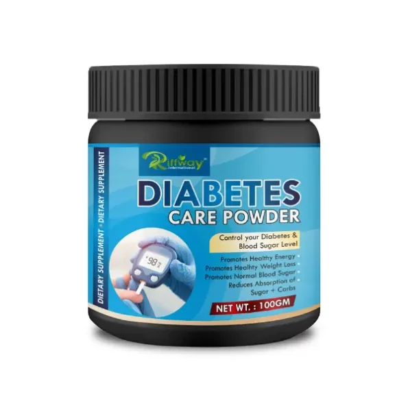 Riffway Diabetes Care 100% Natural Powder For Diabetes Control & Immunity Support, No Added Sugar, 100 gm available on Herbkart